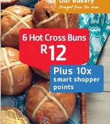 6 Hot Cross Buns