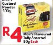 Moir's Flavoured Jelly Assorted - 80g