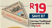 Fairview Traditional Camembert Or Brie-125g