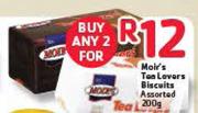 Moir's Tea Lovers Biscuits Assorted - 2 x 200g