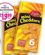 Pyotts Mini Cheddars-6's-Each