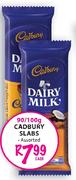 Cadbury Dairy Milk Slabs-90/100g-Each