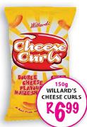 Willard's Cheese Curls-150g