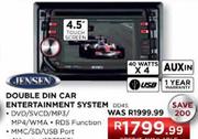 Jensen Double Din Car Entertainment System-4.5"