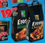 Etosha Charcoal/Briquettes-3kg Each