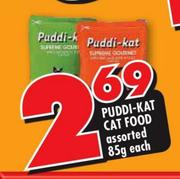 Puddi-Kat Cat Food Assorted-85g Each