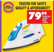 Essentials Steam Iron 1600W
