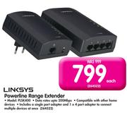 Linksys Powerline Range Extender PLSK400-Each