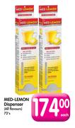 Med-Lemon Dispenser(All Flavours)-72's Each