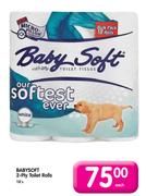 Babysoft 2-Ply Toilet Rolls-18's