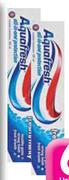 Aquafresh Toothpaste(Fresh, Mild Lemon, Herbal Mint and Musk)-100ml Each