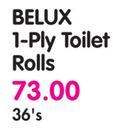 Belux 1-Ply Toilet Rolls-36's