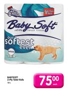 Baby Soft 2-Ply Toilet Rolls-18's