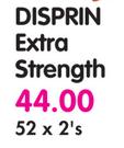 Disprin Extra Strength-52 x 2's