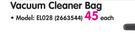 Electrolux Vacuum Cleaner Bag EL028