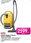 Miele 2200W Bagged Cylinder Vacuum Cleaner S8310