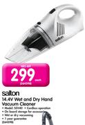Salton 14.4V Wet And Dry Hand Vacuum Cleaner SSV40 
