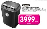 Fellows 75cs Powershred Shredder