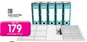 Lever Arch File-Per 10's Pack