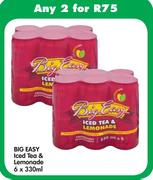Big Easy Iced Tea & Lemonade-2x6x330ml