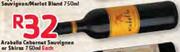 Arabella Cabernet Sauvignon Or Shiraz-750ml Each