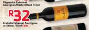 Arabella Cabernet Sauvignon Or Shiraz-750ml Each