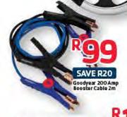 Goodyear 200 Amp Booster Cable-2m
