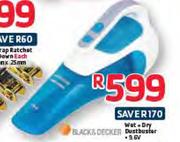 Black Decker Wet + Dry Dustbuster-9.6V