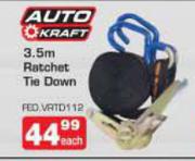 Auto Kraft 3.5m Ratchet Tie Down Each