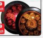 12-24V Multi-Voltage LED Tail Lamps Red Each