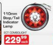 110Mm Stop/Tail Indicator Lamp Each