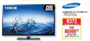 Samsung 43" Plasma TV