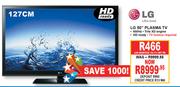 LG 50" Plasma TV