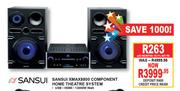 Sansui XMAX8800 Component Home Theatre System