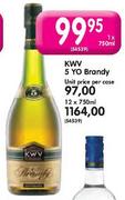 Kwv 5 Yo Brandy-Unit Price Per Case 