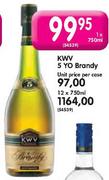 Kwv 5 Yo Brandy-12 x 750ml