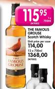 The Famous Grouse Scotch Whisky-Unit Price Per Case