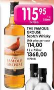 The Famous Grouse Scotch Whisky-12 x 750ml