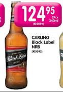Carling Black Label Cans Or NRB's-24 x 340ml