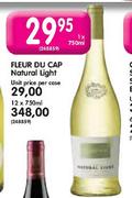 Fleur Du Cap Natural Ligh-12 x 750ml