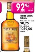 Three Ships Whisky-1 x 750ml