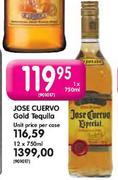 Jose Cuervo Gold Tequilla-1 x 750ml