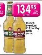 Redd's Premium Cold Or Dry NRB's-24 x 330ml