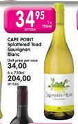 Cape Point Splattered Toad Sauvignon Blanc-1 x 750ml