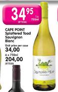 Cape Point Splattered Toad Sauvignon Blanc-6 x 750ml