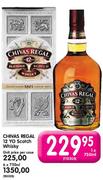 Chivas Regal 12 Yo Scotch Whisky-6 x 750ml