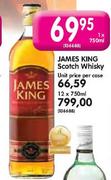 James King Scotch Whisky-Unit price Per Case 