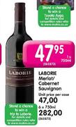 Laborie Merlot/Cabernet Sauvignon-6 x 750ml