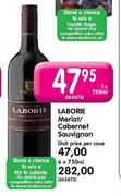 Laborie Merlot/Cabernet Sauvignon-Unit Price Per Case 