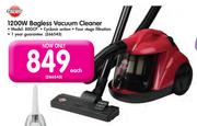 Genesis 1200W Bagless Vaccum Cleaner 80GCP